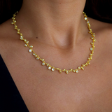 925 Gümüş | Mini Zirkon Taşlı Charm Kolye