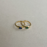 925 Gümüş | Oval Kesim Taşlı Yüzük