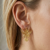 925 Gümüş | Kelebek Küpe