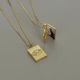 925 Gümüş | Göz Kapaklı Fotoğraf Kolye