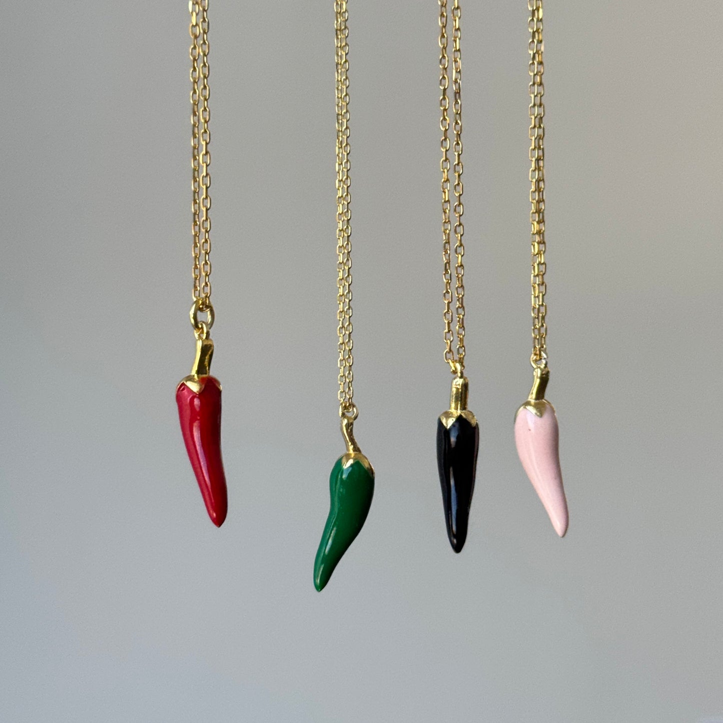 925 Gümüş | İtalyan Boynuzu Cornicello Kolye