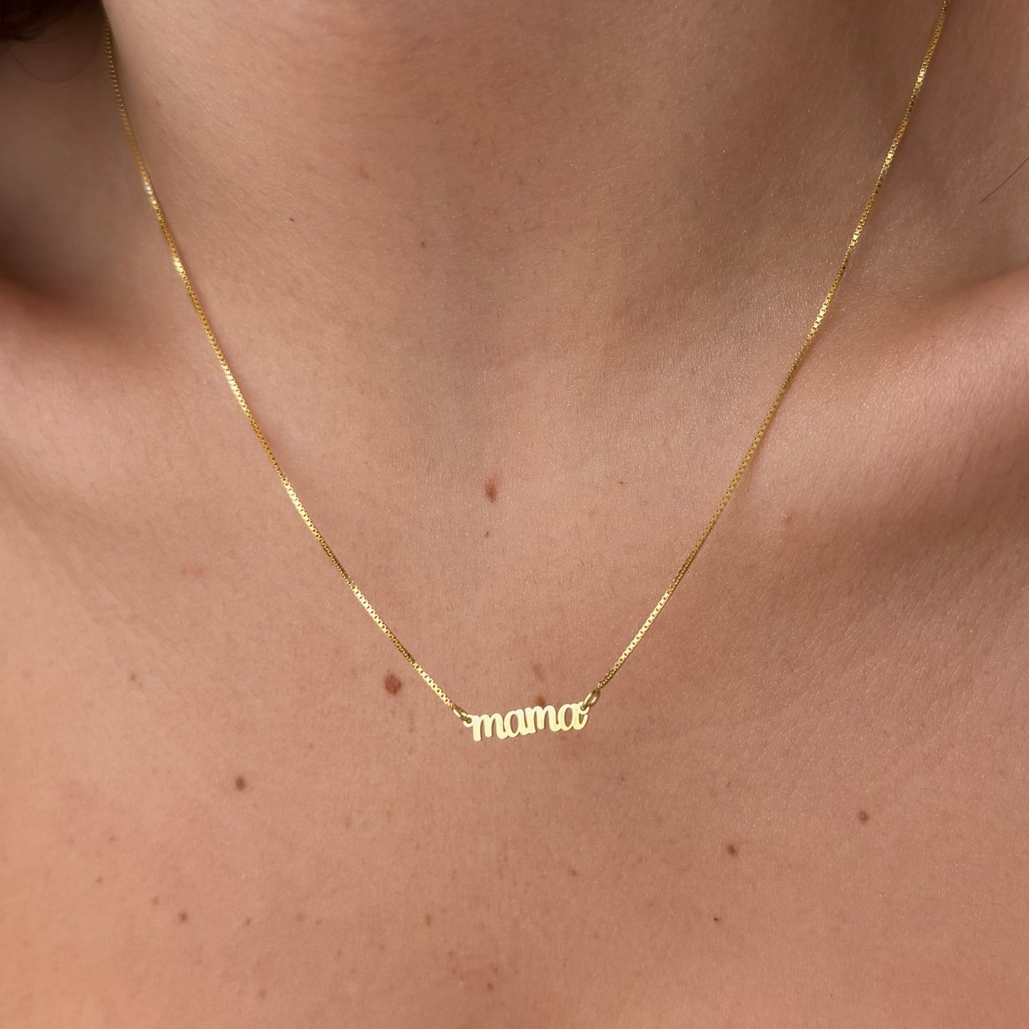 925 Gümüş | Minimal İsim Kolye