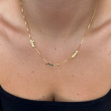 925 Gümüş | Minimal İsim Kolye