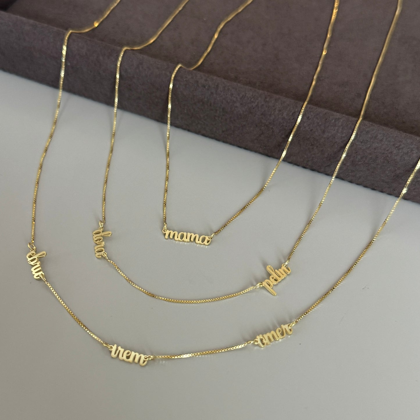 925 Gümüş | Minimal İsim Kolye