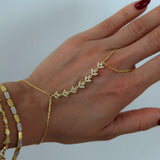 925 Gümüş | Sıralı Taşlı Lotus Şahmeran